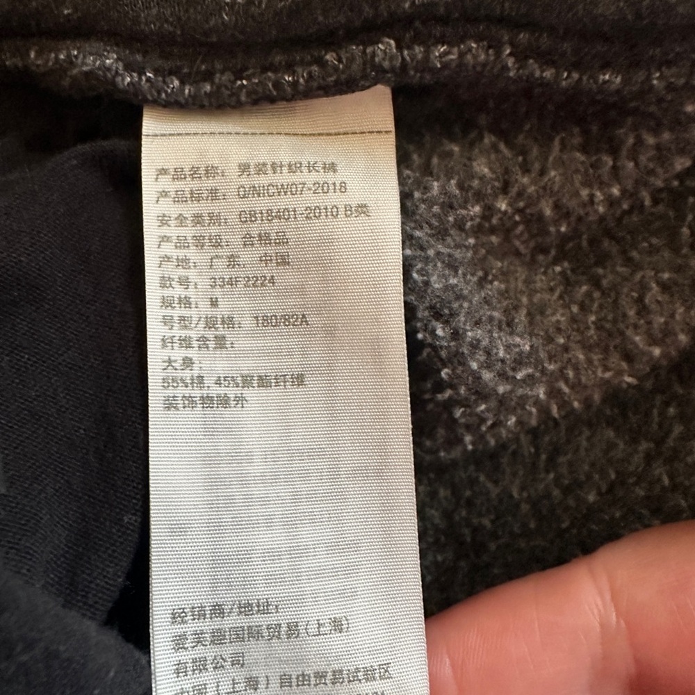 Hollister Co. Men’s Charcoal joggers - Picture 7 of 8